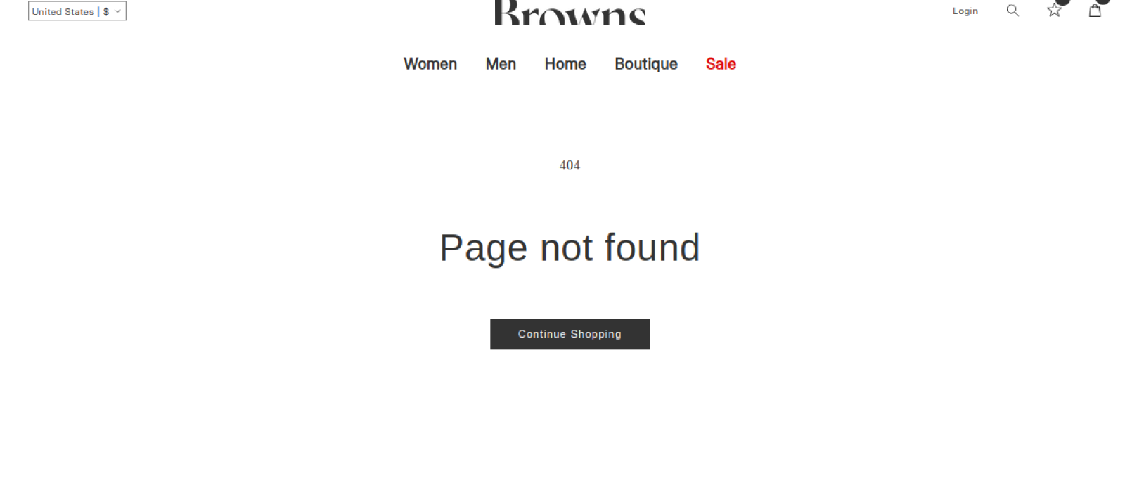 Browns Sale